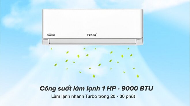 máy lạnh Funiki Inverter 1 HP HIC09TMU.ST3