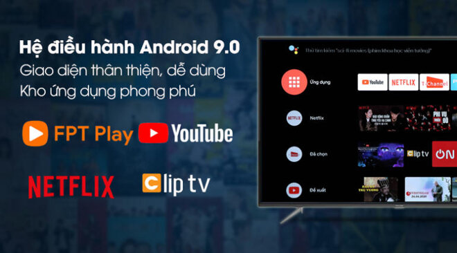 Hệ điều hành Android 9.0 với kho ứng dụng phong phú