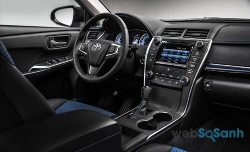 Bảng điều khiển trên Camry 2016