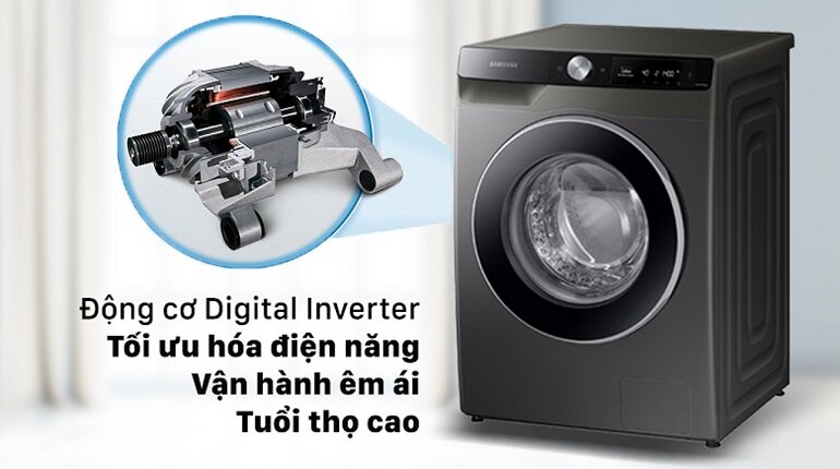 Máy giặt Samsung AI Inverter 10 kg WW10T634DLX/SV