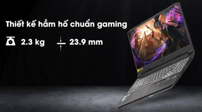 Diện mạo mạnh mẽ đậm chất gaming