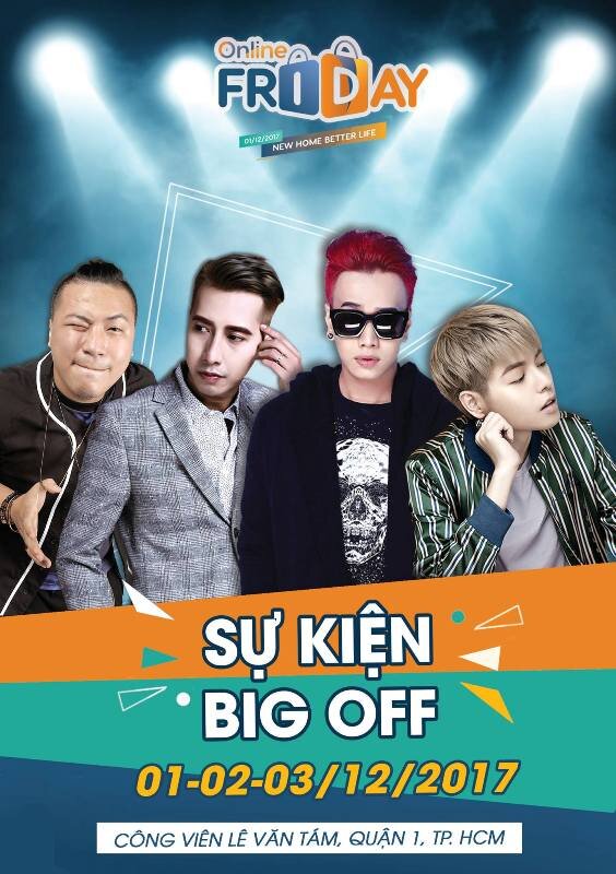 Sự kiện BIG - OFF Online Friday 2017