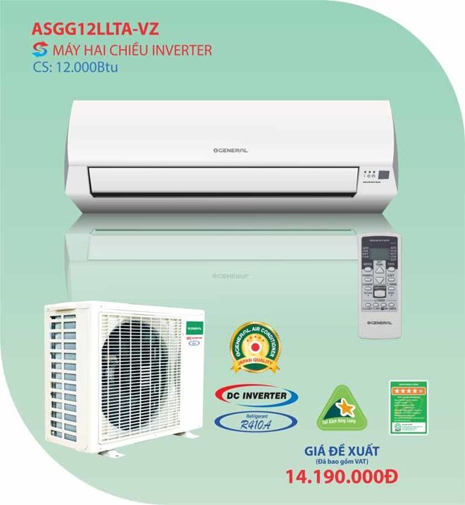 Điều hòa General 12000btu