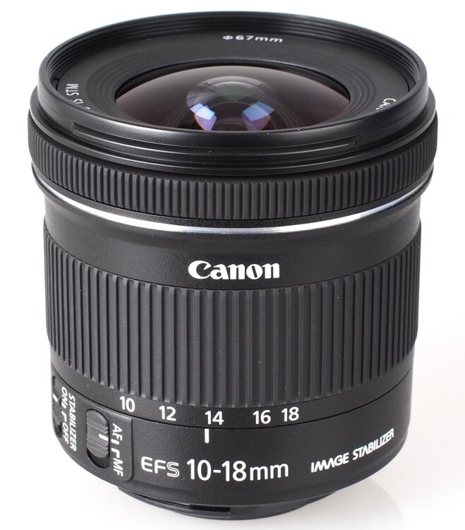 Lens góc rộng EF-S10-18mm f/4.5-5.6 IS STM 