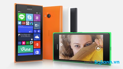 Lumia 735 với camera góc rộng 5MP phía trước