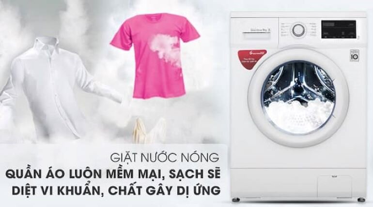 Máy giặt LG 9kg FM1209S6W