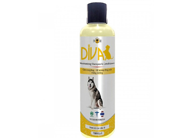 Sữa tắm dưỡng lông dành cho chó lông xù - DIVA 4