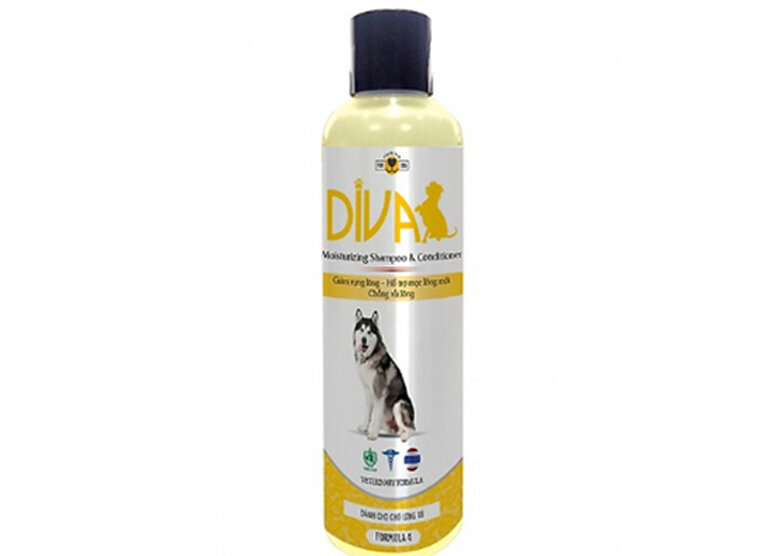 Sữa tắm dưỡng lông dành cho chó lông xù - DIVA 4