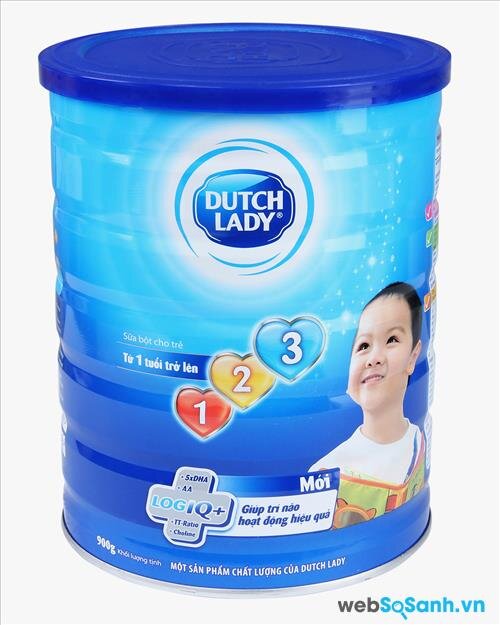 Sữa bột Dutch Lady Cô gái Hà Lan 123