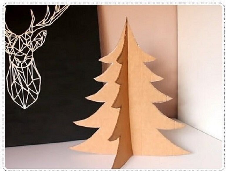 5 cách làm cây thông Noel từ giấy