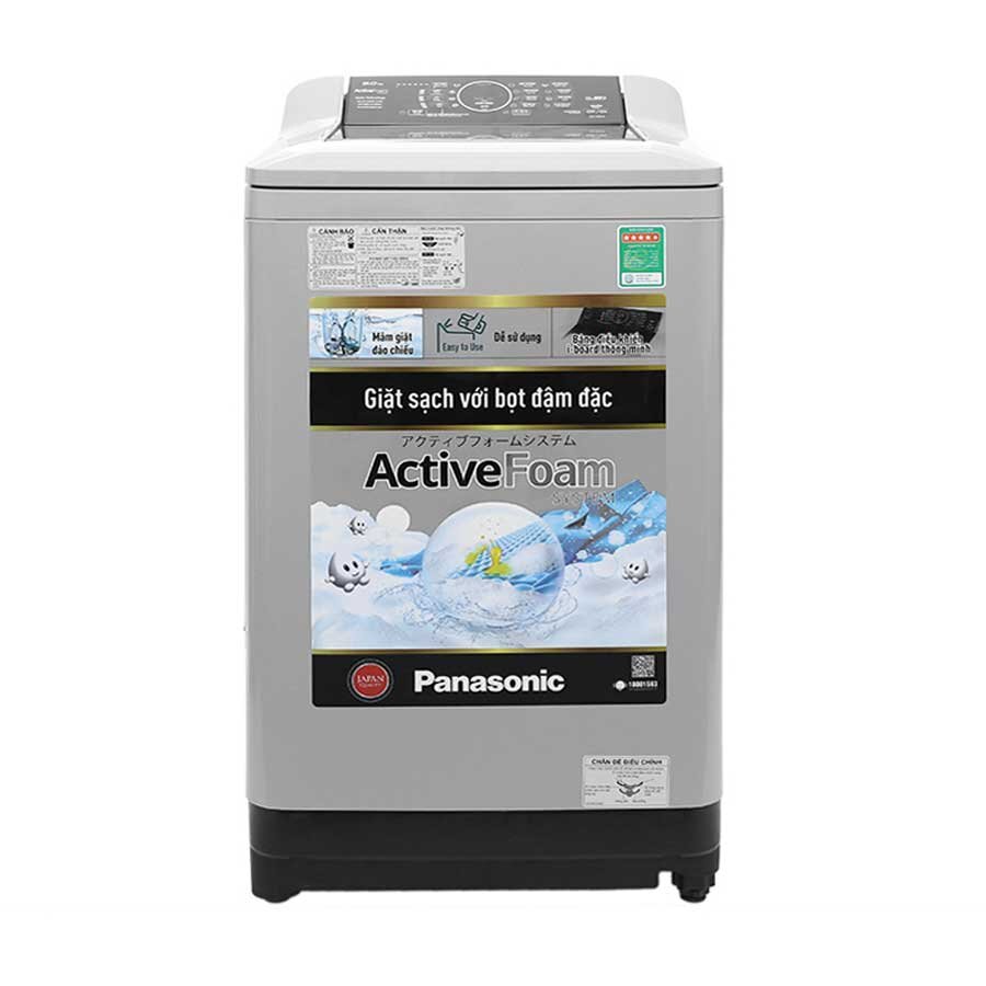 Máy giặt Panasonic NA-F90A4GRV có khối lượng giặt lên đến 9kg