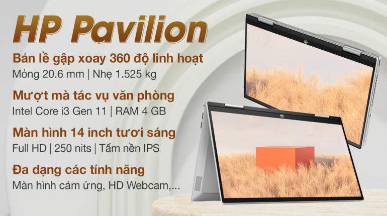 Laptop HP Pavilion X360 14-dy0172TU 4Y1D7PA