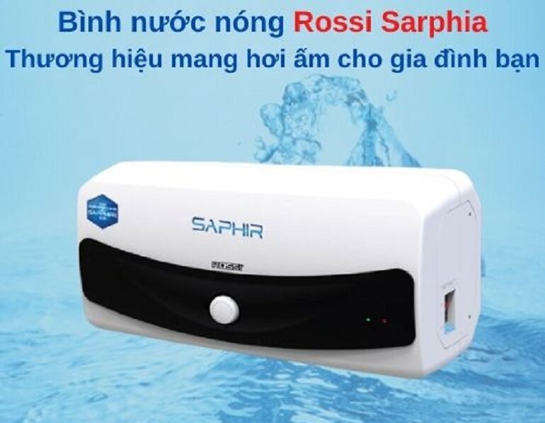 5 lý do bạn nên lựa chọn máy nước nóng Rossi Saphir 16sl 