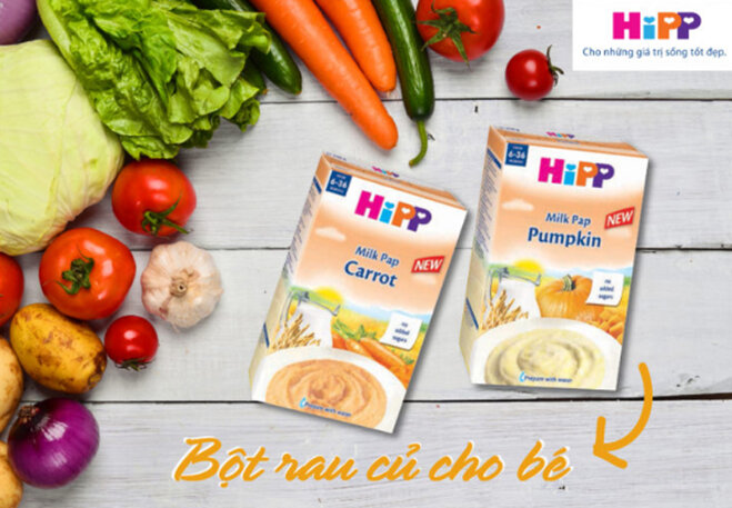 Bột ăn dặm Hipp có tốt không?