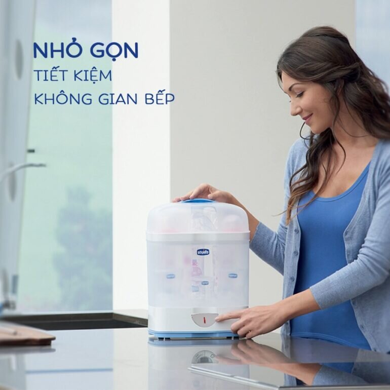 Ưu nhược điểm của máy tiệt trùng bình sữa Chicco