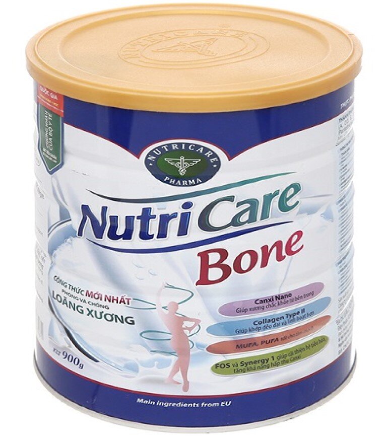 Sữa bột Nutricare Bone cho tất cả những người trung niên và người già