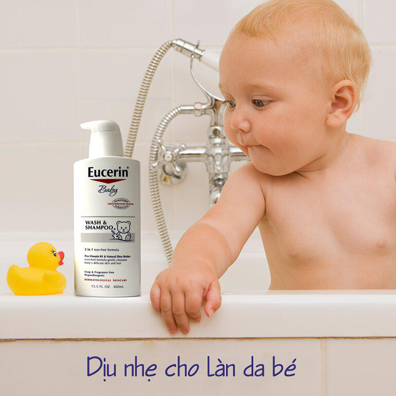 Sữa tắm Eucerin Baby (Nguồn: slatic.net)