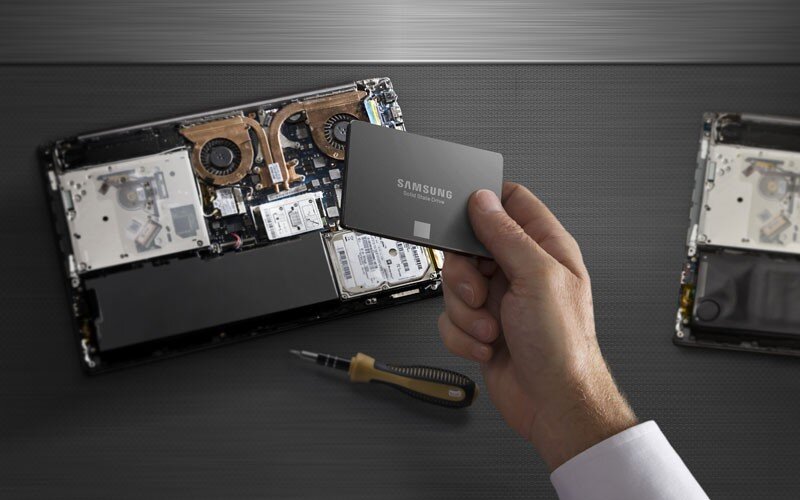 Ổ cứng SSD Samsung chống nhiệt tốt