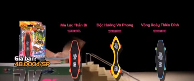 Ván trượt siêu hạng dòng khởi động