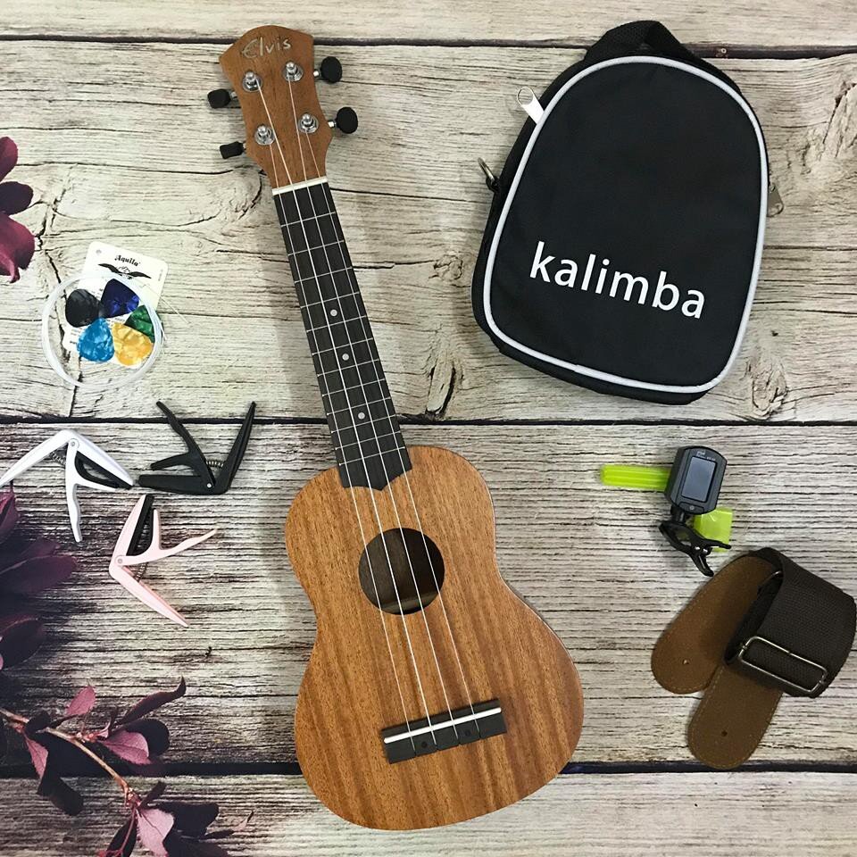 Ukulele Concert gỗ trơn Mahogany KBD 33A38 chính hãng