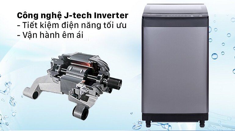 Máy giặt Sharp Inverter 9.5 Kg ES-X95HV-S