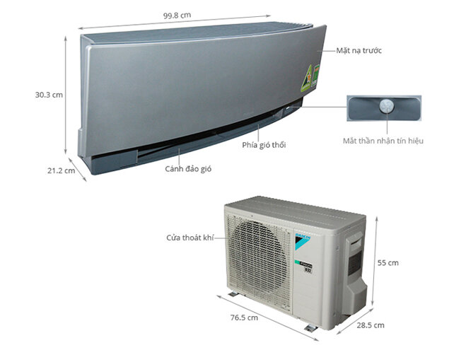 điều hòa daikin FTKJ25NVMVS