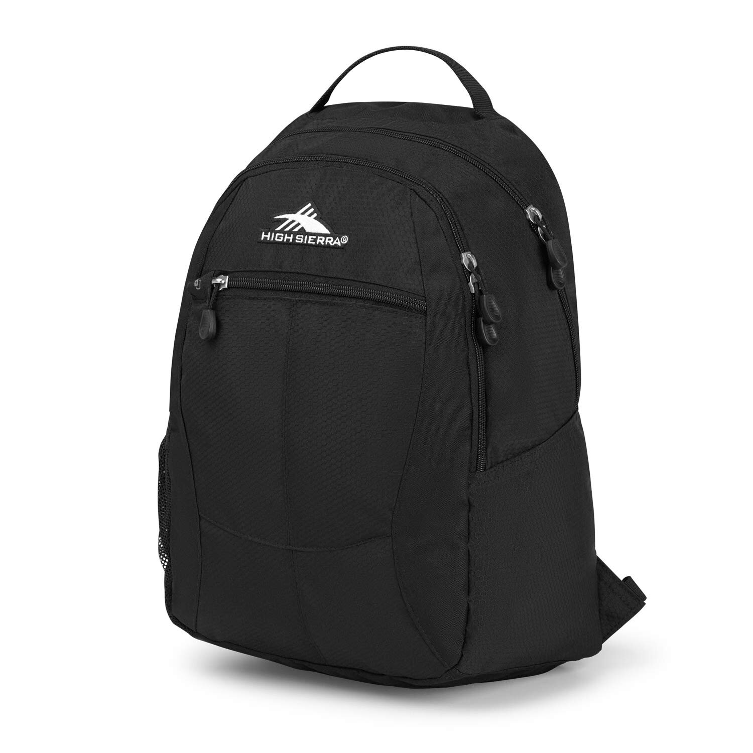 High Sierra Curve Daypack men's backpack has a simple but no less dynamic design