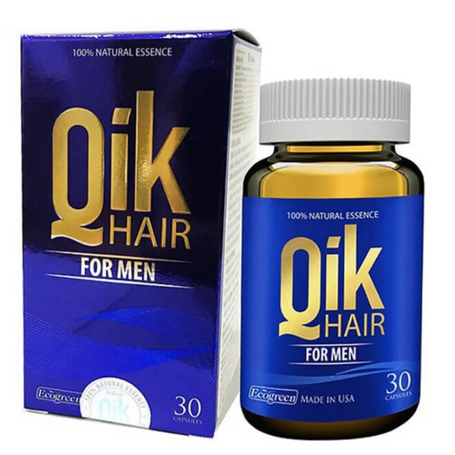 Viên uống mọc tóc Quick Hair dành cho nam