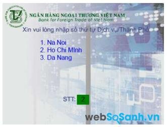 Chọn nơi bạn sinh sống (nơi dùng điện)