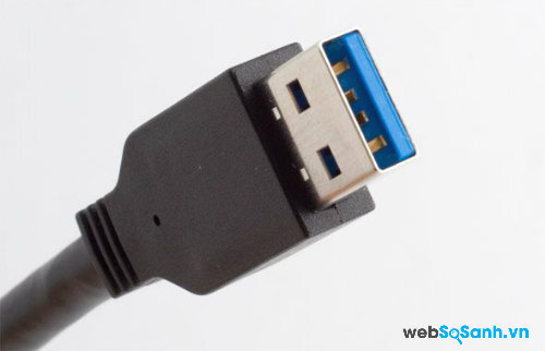 USB 3.0 truyền dữ liệu nhanh hơn. Nguồn Internet.