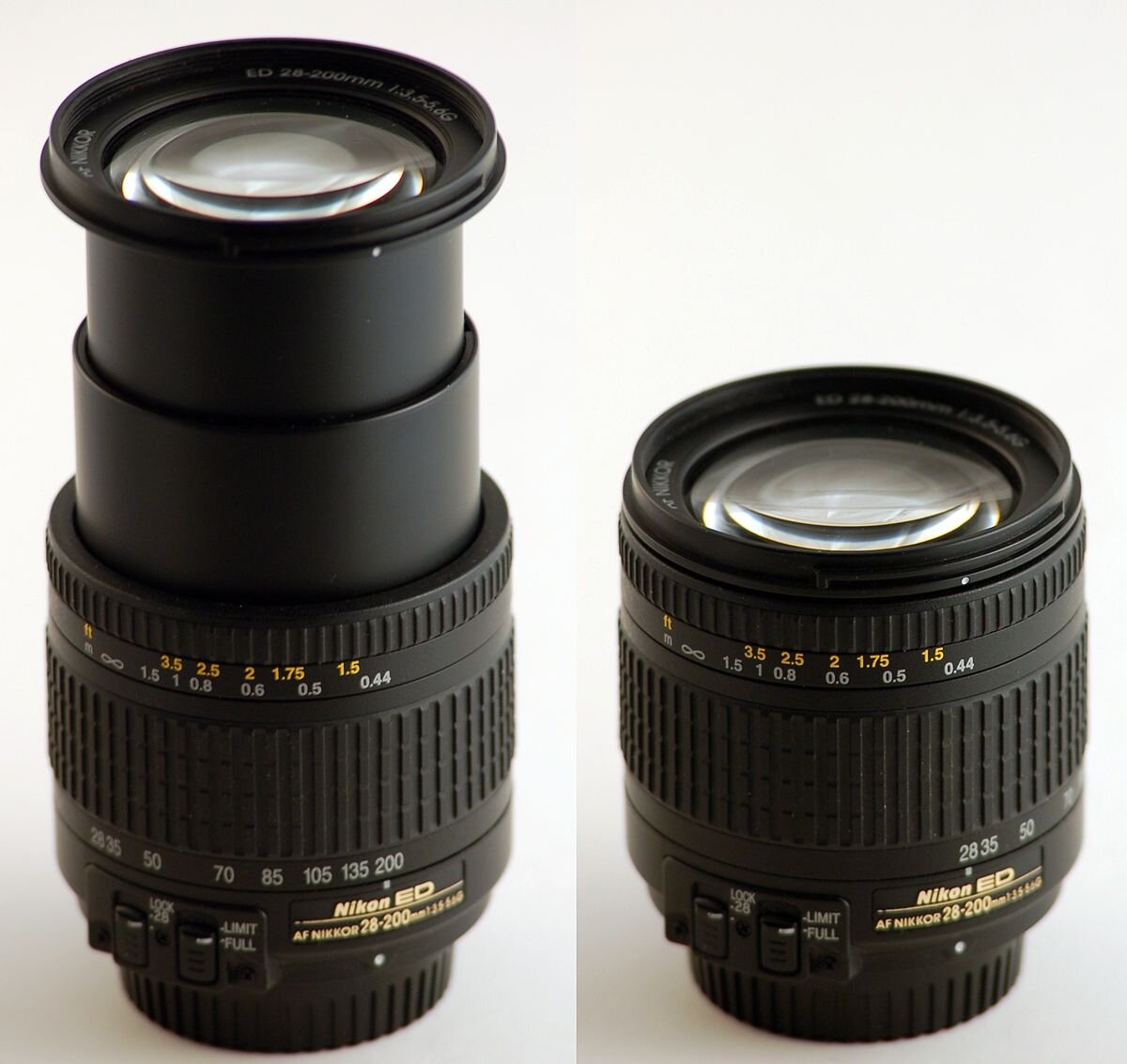 Lens Zoom của hãng Nikon