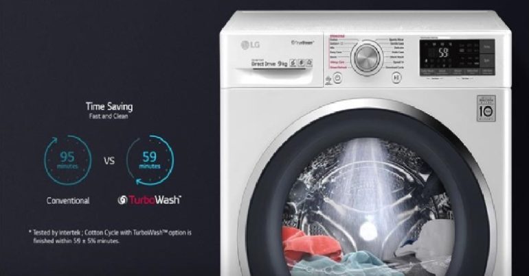 Đánh giá máy giặt LG FC1409S3W