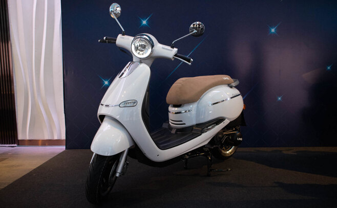 Kymco People One thanh lịch, sang trọng, tôn vóc dáng