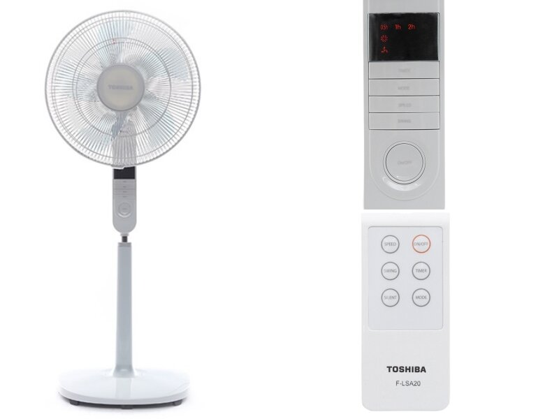 TOP 4 quạt đứng Toshiba có điều khiển cao cấp, tạo gió đỉnh cao