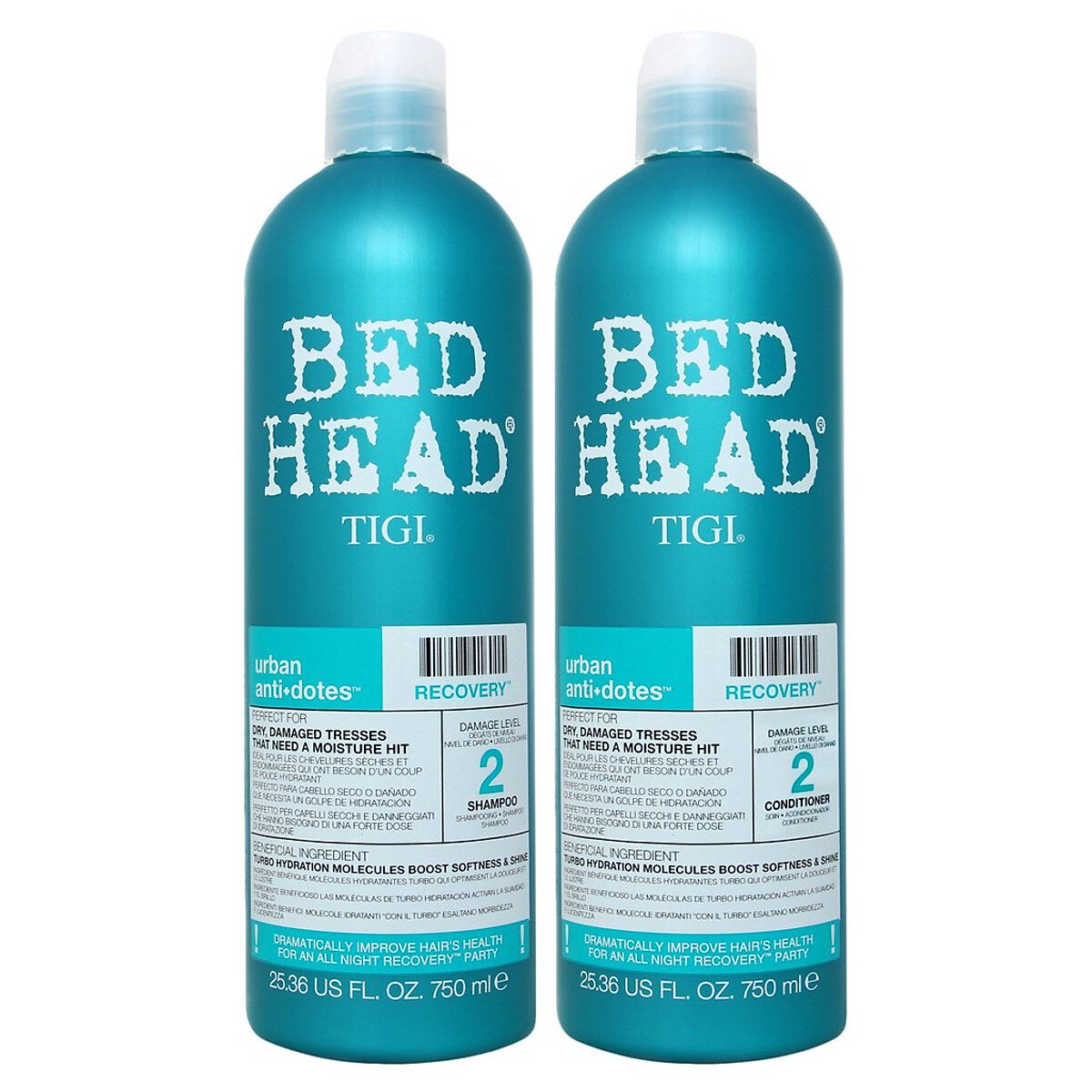 Dầu gội cho tóc dầu Bed Head Tigi Urban Antidotes (vỏ màu xanh)