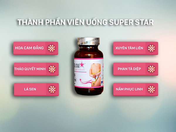 viên uống giảm cân super star