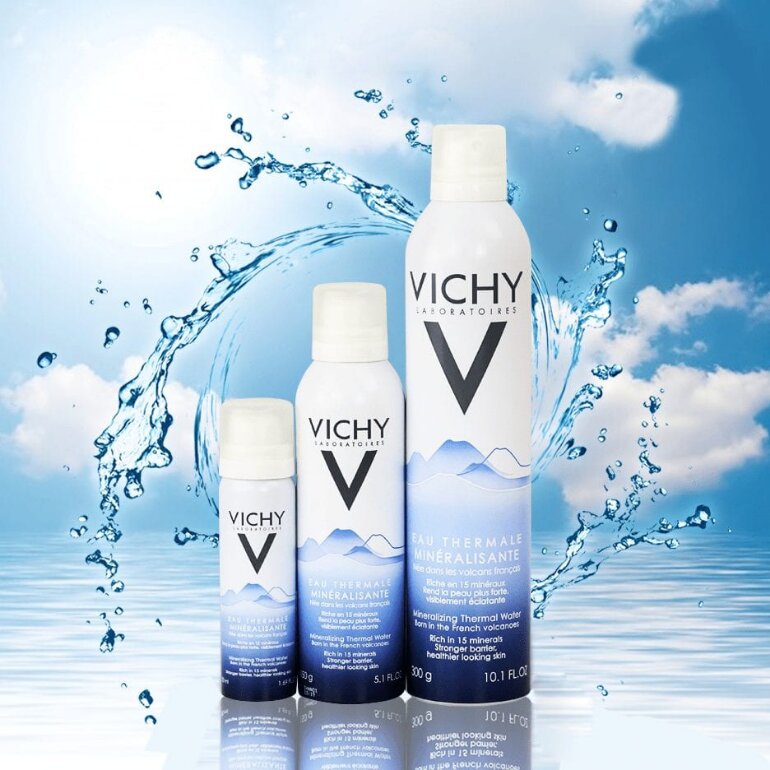 Cách sử dụng nước xịt khoáng của Vichy