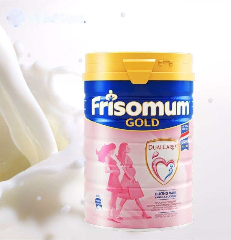 Sữa bầu Friso Mum Gold giàu dinh dưỡng giúp thai nhi phát triển vượt trội