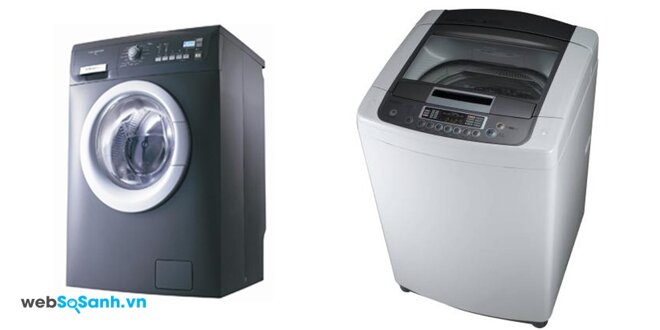 Electrolux EWF1073A và LG WFD1417DDD (nguồn: internet)