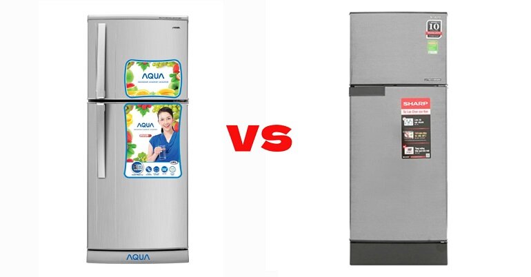 Tùy nhu cầu để quyết định nên mua tủ lạnh Aqua hay Sharp