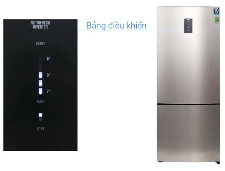 Tủ lạnh Electrolux Inverter 418 lít EBE4502GA