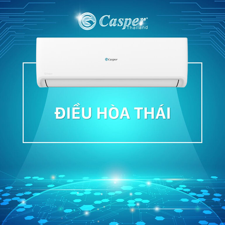 Điều hòa Casper 12000Btu 1 chiều LC-12FS33 đảm bảo chất lượng và tuổi thọ sản phẩm.