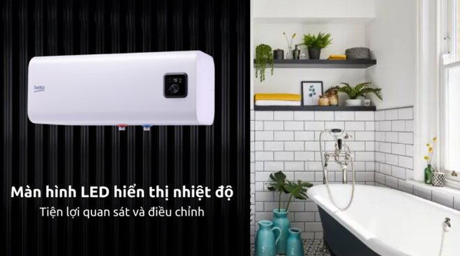 Bình nóng lạnh gián tiếp Beko 30 lít BWH 30 SDH: Đáng tham khảo trong tầm giá 2 triệu đồng!