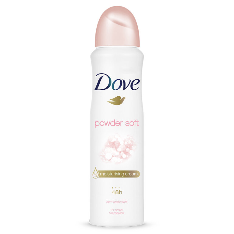 xịt khử mùi Dove Powder Soft