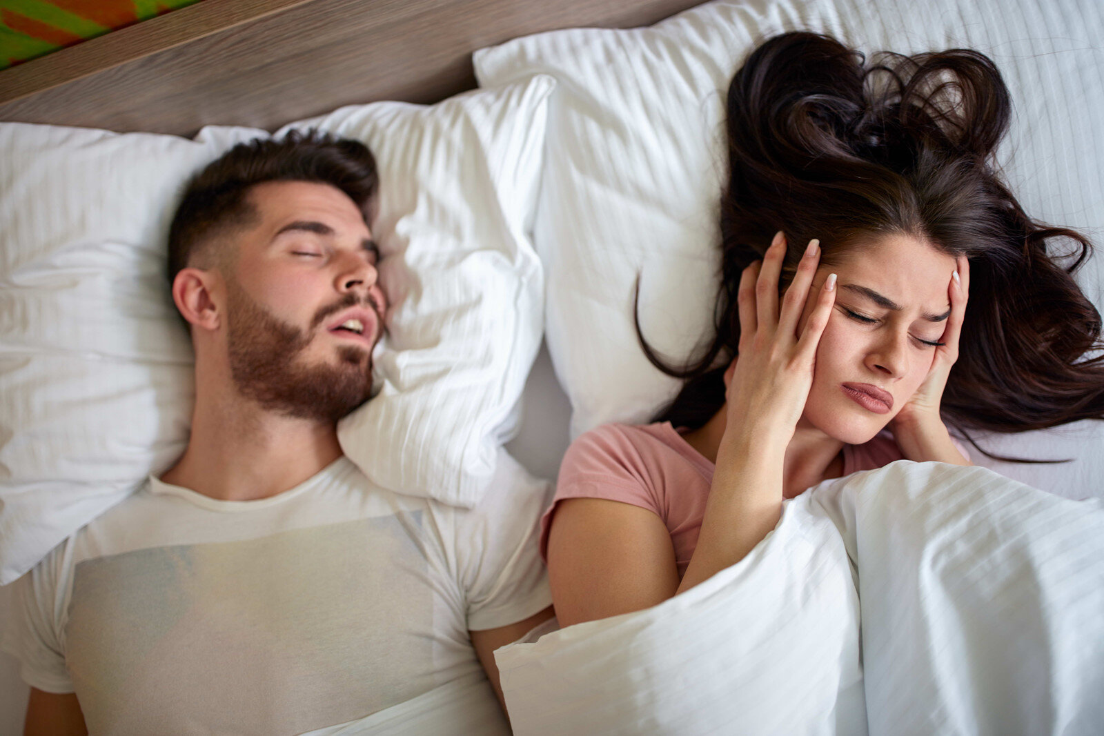 Hiện tượng ngủ ngáy có thể ảnh hưởng tới người xung quanh