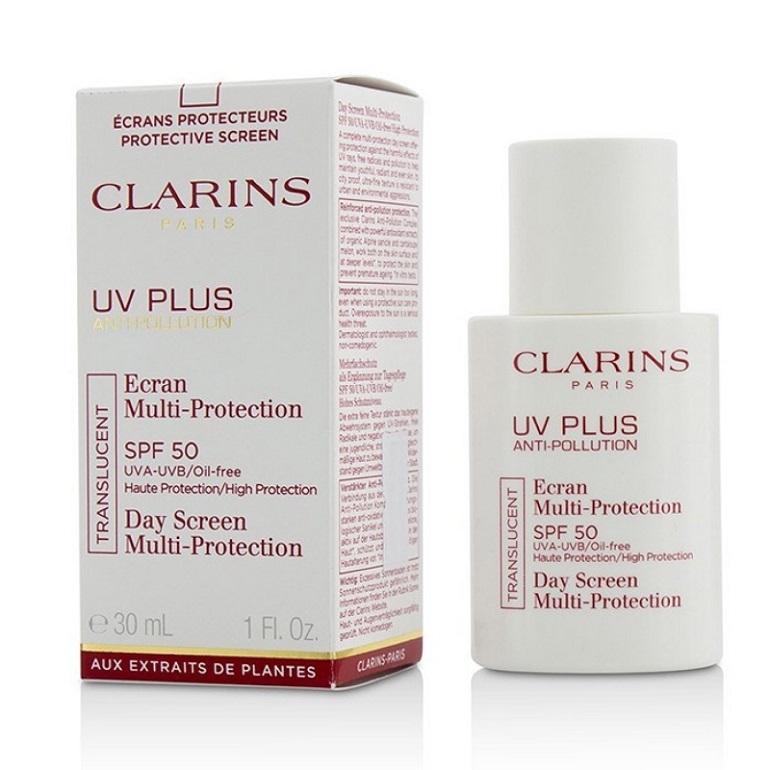Kem chống nắng Clarins UV Plus SPF 50 PA++++ Translucent 50ml