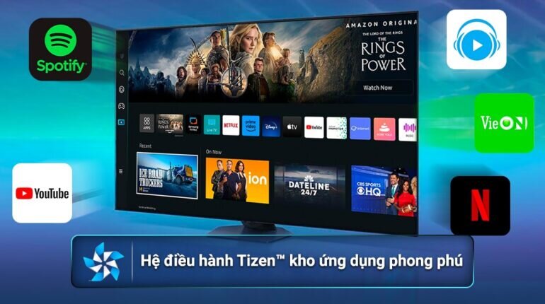 Smart tivi QLED Samsung 4K 85 inch QA85Q80C: Giải trí đỉnh cao trên màn hình lớn!