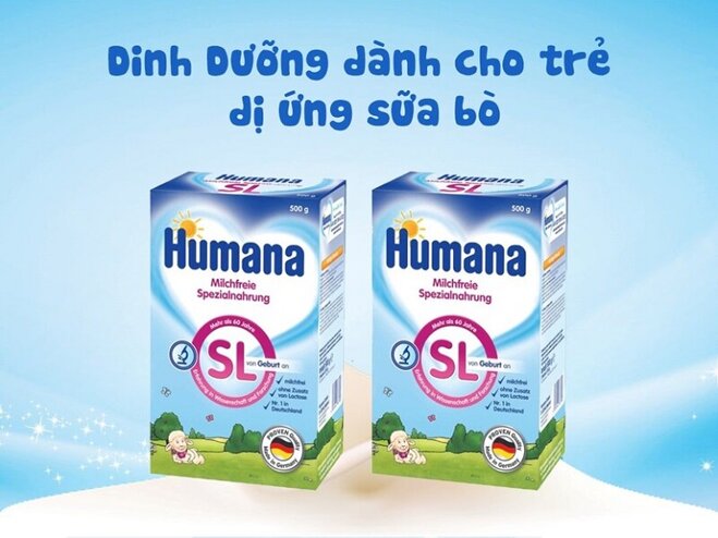 Sữa Humana SL được nhiều phụ huynh ưu ái lựa chọn