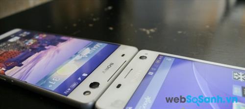 So sánh điện thoại Sony Xperia C5 Ultra và điện thoại C4.