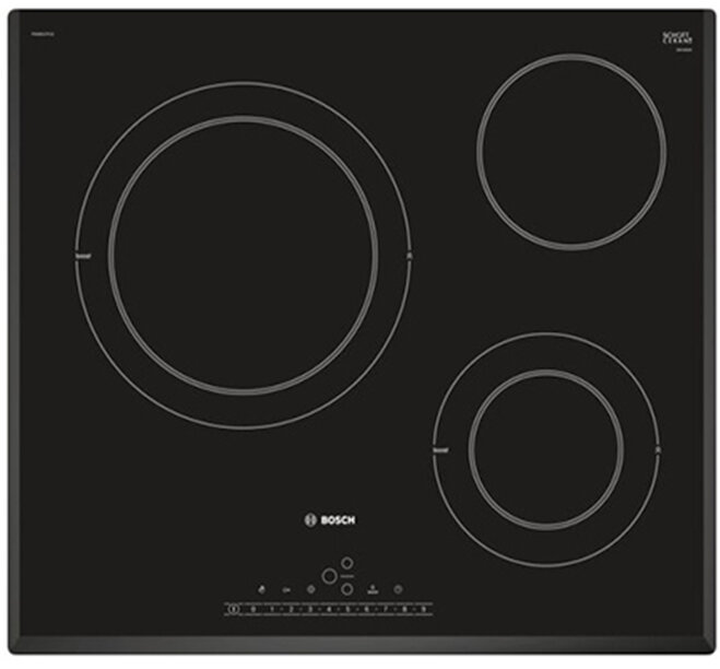 Bếp từ hồng ngoại 3 vùng nấu Bosch PKK651FP1E
